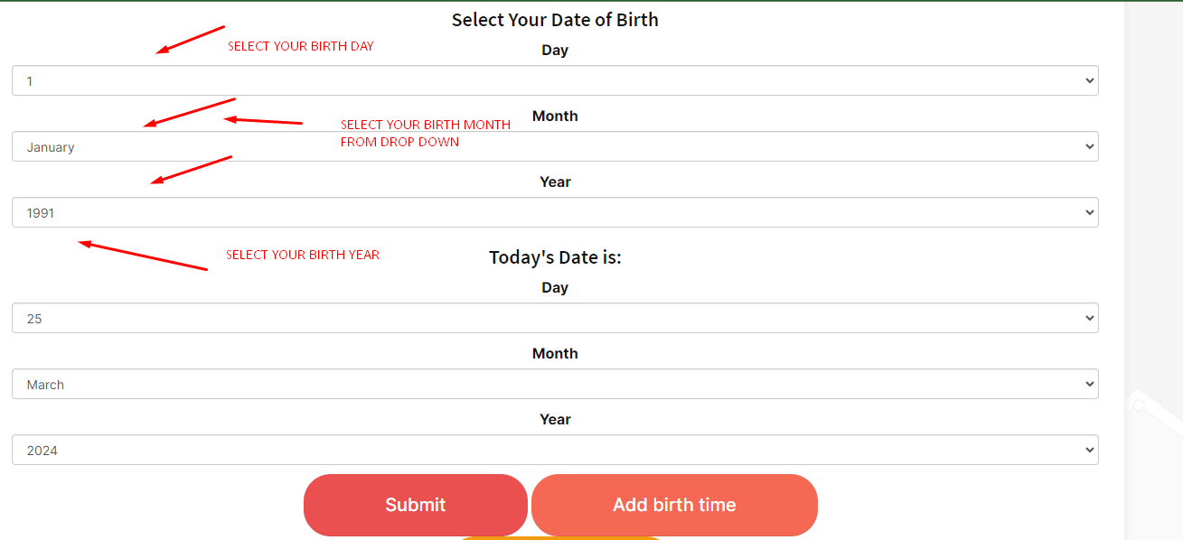 AGE CALCULATOR PERSON